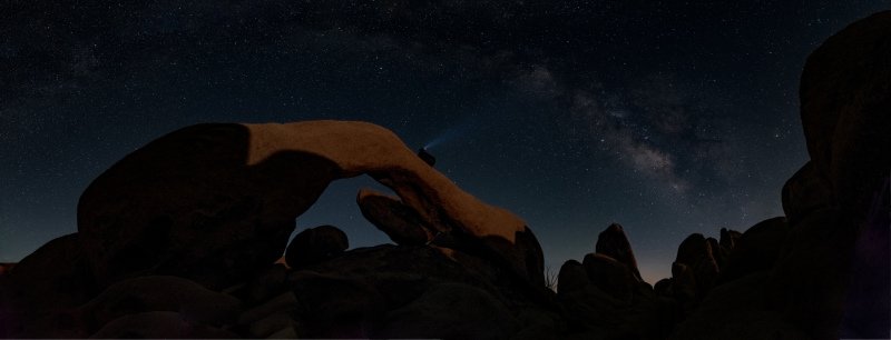 Arch Rock Dreams of the Milky Way