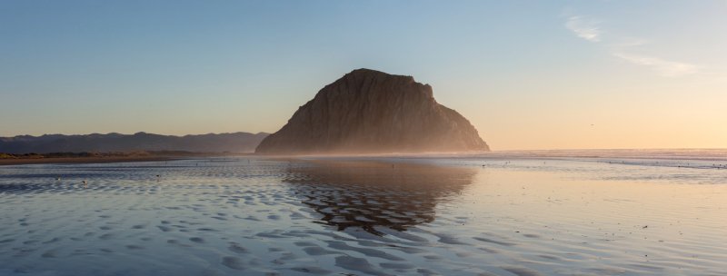 Morro-Rock-Sunset