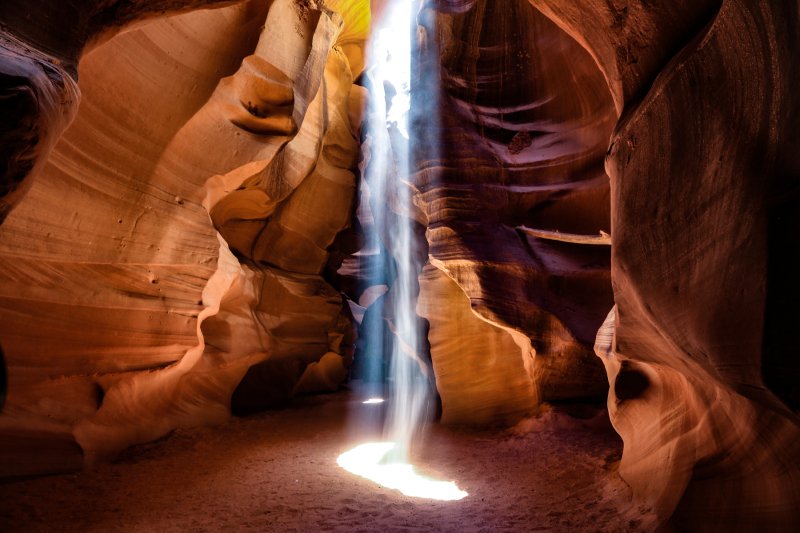 Antelope Canyon Beam of Heaven